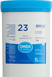 Omida Nr23 Natrium bicarbonicum Tablette 12 D