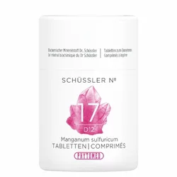 PHYTOMED Nr17 Manganum sulfuricum Tablette 12 D