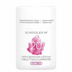 PHYTOMED Nr20 Kalium aluminium sulfuricum Tablette 6 D