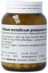 WELEDA Stibium metallicum praeparatum Tablette 6 D