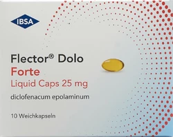 Flector Dolo Forte Liquid Caps 25 mg