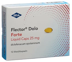 Flector Dolo Forte Liquid Caps 25 mg