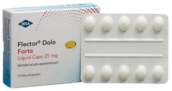 Flector Dolo Forte Liquid Caps 25 mg
