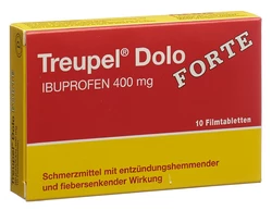 Treupel Dolo forte Ibuprofen Filmtablette 400 mg