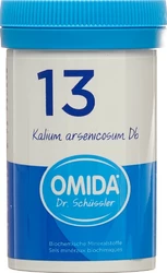 Omida Nr13 Kalium arsenicosum Tablette 6 D