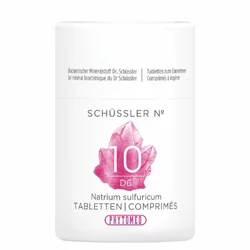 PHYTOMED Nr10 Natrium sulfuricum Tablette 6 D