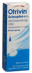 Otrivin Schnupfen Dosierspray 0.1 % ohne Konservierungsmittel
