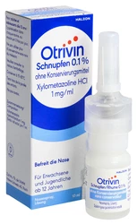 Otrivin Schnupfen Dosierspray 0.1 % ohne Konservierungsmittel