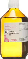 PHYTOMED Nr3 Ferrum phosphoricum Dilution 6 D