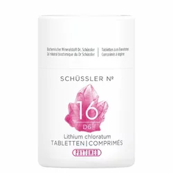 PHYTOMED Nr16 Lithium chloratum Tablette 6 D