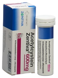 Acetylcystein Zentiva Brausetablette 600 mg