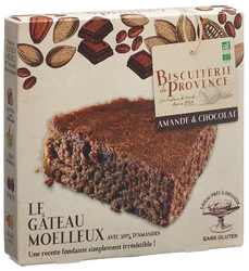 Biscuiterie de Provence Weicher Kuchen Manl Schokola glutenfrei Bio