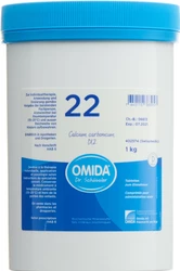 Omida Nr22 Calcium carbonicum Tablette 12 D