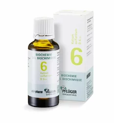 PFLÜGER Nr6 Kal sulf Tropfen 6 D