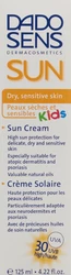 DADO SENS Sonnen Crème Kids Sun Protection Factor 30