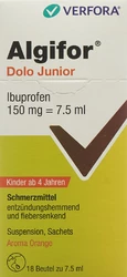 Algifor Dolo Junior 150 mg/7.5ml
