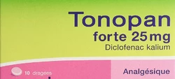 Tonopan forte Dragée 25 mg
