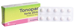 Tonopan forte Dragée 25 mg