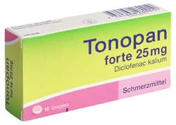 Tonopan forte Dragée 25 mg