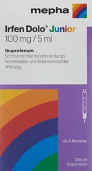 Irfen Dolo Junior Suspension 100 mg/5ml