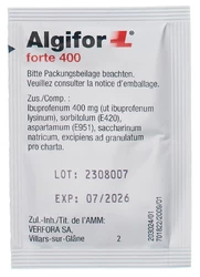 Algifor-L forte Granuat 400 mg