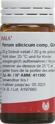Wala Ferrum silicicum comp. Globuli