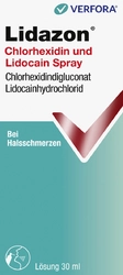 Lidazon Chlorhexidin und Lidocain Spray