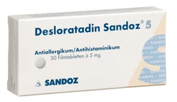 Desloratadin Sandoz Filmtablette 5 mg