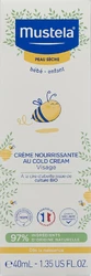 mustela Gesichtscreme mit Cold Cream trockene Haut