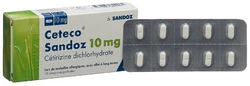 Ceteco Sandoz Filmtablette 10 mg