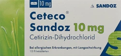 Ceteco Sandoz Filmtablette 10 mg