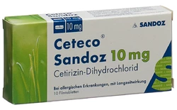 Ceteco Sandoz Filmtablette 10 mg