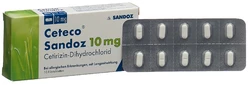 Ceteco Sandoz Filmtablette 10 mg