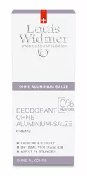 Louis Widmer déodorant crème sans aluminium sans parfum