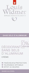 Louis Widmer Deodorant Creme ohne Aluminiumsalze ohne Parfum