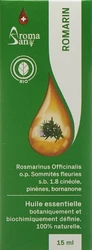 AromaSan romarin huil ess 1.8 cinéole dans étui bio