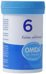 Omida Nr6 Kalium sulfuricum Tablette 12 D