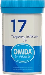 Omida Nr17 Manganum sulfuricum Tablette 6 D