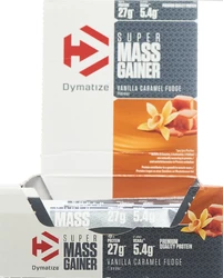 DYMATIZE Super Mass Gainer Bar Vanilla Karamell