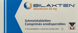 Bilaxten Schmelztabl 20 mg