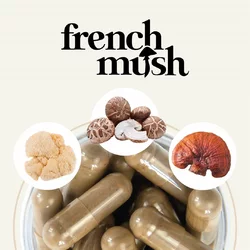 french mush 3-fache Pilzextraktmischung Kapsel