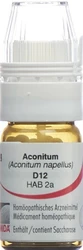 Omida Aconitum Globuli 12 D mit Dosierhilfe
