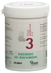 PFLÜGER Nr3 Ferrum phosphoricum Tablette 12 D