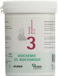 PFLÜGER Nr3 Ferrum phosphoricum Tablette 12 D