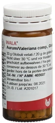 Wala Aurum/Valeriana comp. Globuli