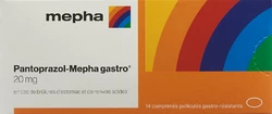 Pantoprazol-Mepha gastro Filmtablette 20 mg