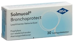 Solmucol Bronchoprotect Subling Tabl