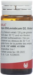 Wala Apis D3/Levisticum D2 Globuli
