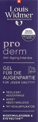 Louis Widmer Proderm Gel für die Augenpartie ohne Parfum