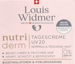 Louis Widmer Nutriderm crème de jour UV20 sans parfum